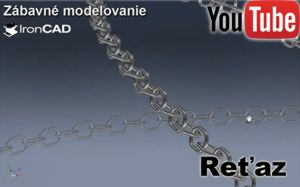 IRONCAD - Zábavné modelovanie - Reťaz