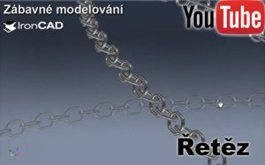 IRONCAD - Zábavné modelování - Řetěz