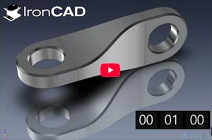 IRONCAD - 1 minutový model