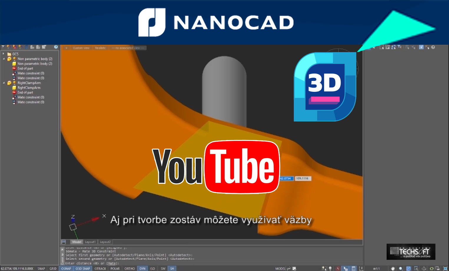 nanoCAD - 3D