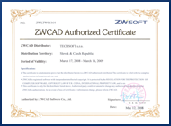 Certificate - ZWCAD Authorized Distributor (SR & CR)