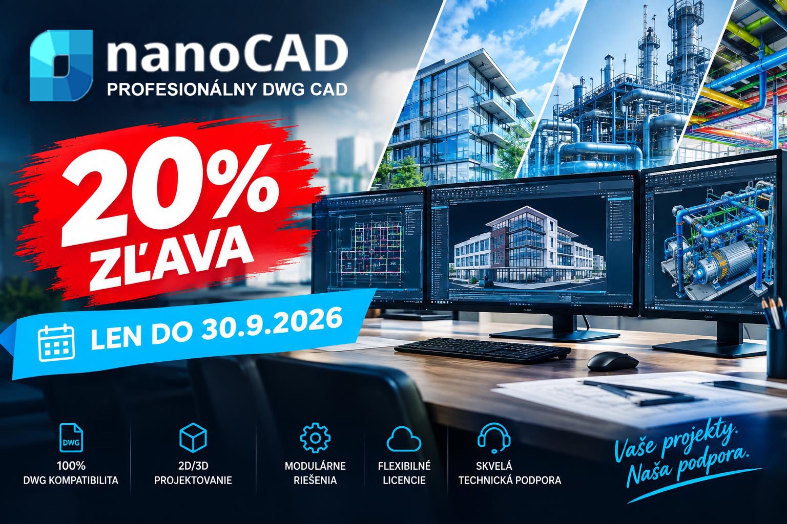 nanoCAD 20% zľava