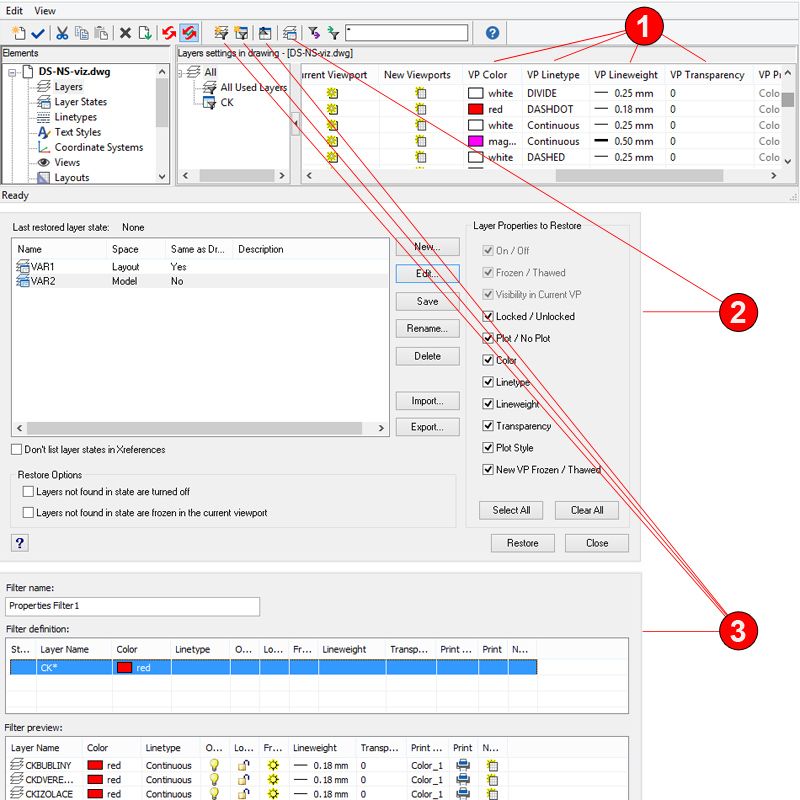 dwdraft layers