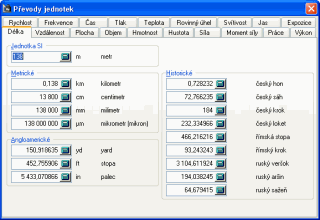 Převody jednotek