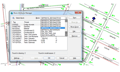 zwcad block attribute manager