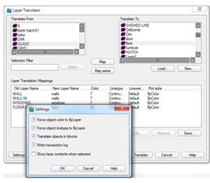 zwcad layer translator