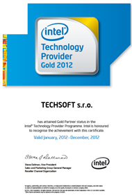 intel technology gold 2012